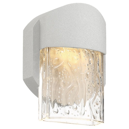 Access Lighting Mist, Outdoor LED Wall Mount, Satin Finish, Clear Glass 20043S-LEDDMG-SAT/CLR